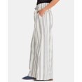 thumbnail image 3 of Free People Womens Striped Casual Wide Leg Pants, White, 4, 3 of 4