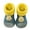 Green, variant on B91xZ Baby Boy Sock Shoes Cartoon Warm House Slippers for Lined Winter Indoor Shoes (Gray, 6 )