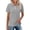 Light Gray #014, variant on Womens Golf Shirt Summer 1/4 Zip Up Polo Shirts Short Sleeve Moisture Wicking Gym Workout Tops M