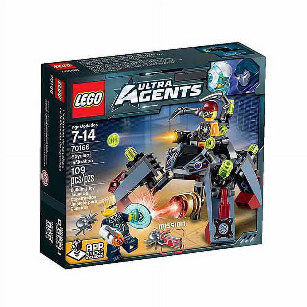 Agents Spyclops Infiltration Set LEGO 70166 - Walmart.com