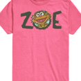 thumbnail image 2 of Sesame Street - Vintage Zoe - Toddler and Youth Short Sleeve Graphic T-Shirt, 2 of 4