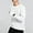 White, variant on hoksml Men Long Sleeve Shirts Moisture Wicking UPF 50+ UV Sun Protection Athletic Tee Shirts Solid-Color Round-Neck Collar Hiking Running Workout Active Top