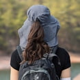 thumbnail image 3 of Outdoor Sun Hat Wide Brim UV Protection Breathable Lightweight Summer Hiking Fishing Hat, 3 of 7