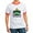 Red/White, variant on - Delta Sigma Phi Coat Of Arms T Shirt - 100% Cotton Ringed T-Shirt