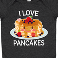thumbnail image 4 of Inktastic I Love Pancakes with Cute Stack of Pancakes Boys or Girls Baby Bodysuit, 4 of 5