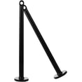 thumbnail image 1 of Yazoeia 2pcs Barbell Rack Weight Plate Rack Weight Loading Pin Weight Plate Rack for Fitness Pulley CJC912-132889, 1 of 9