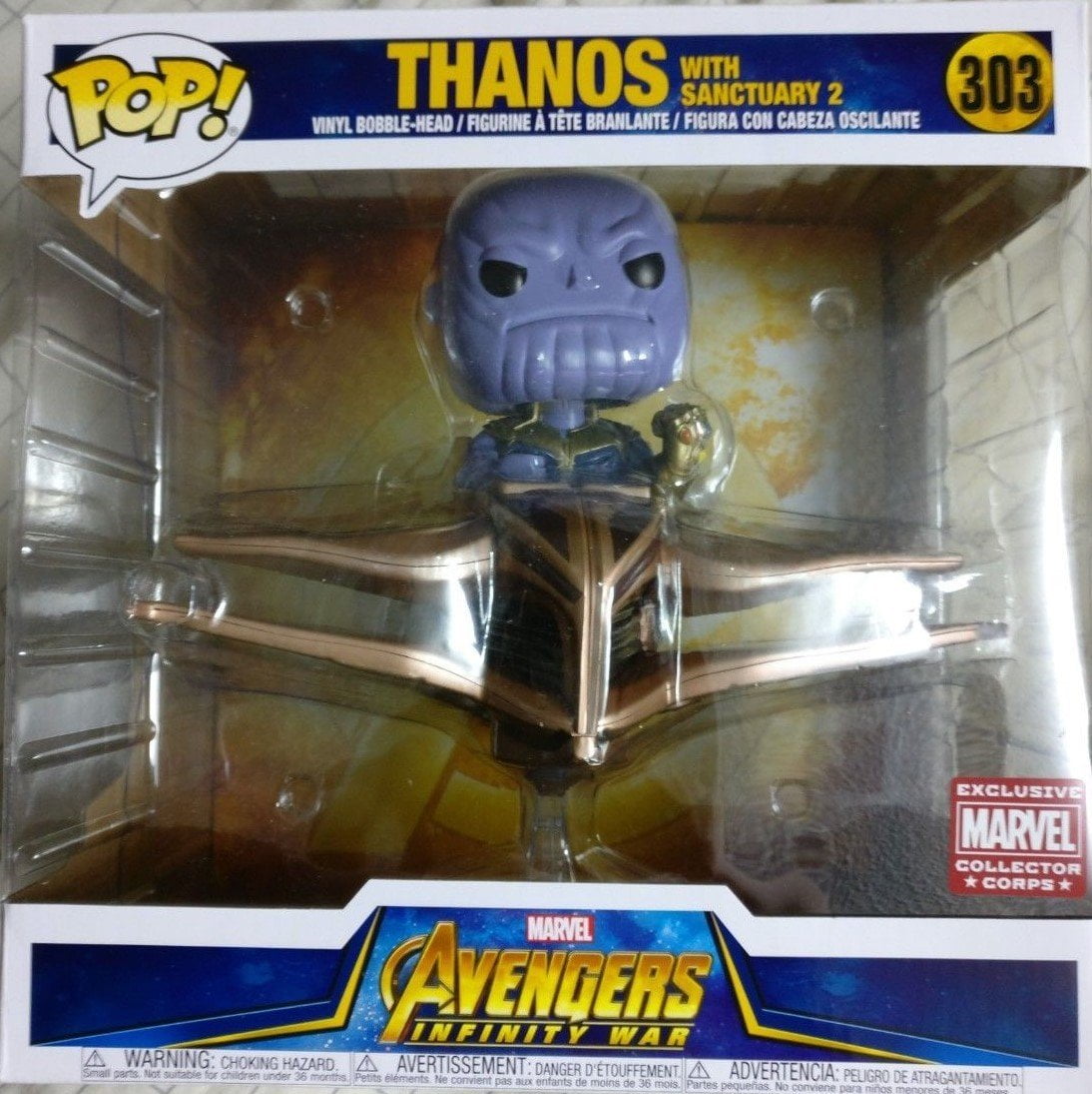Funko Pop! Rides Marvel Collector Corps Avengers Infinity