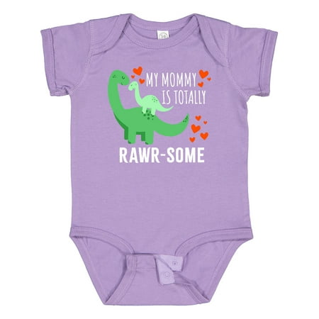 

Inktastic My Mommy is Totally Rawr-Some Dinos Gift Baby Boy or Baby Girl Bodysuit