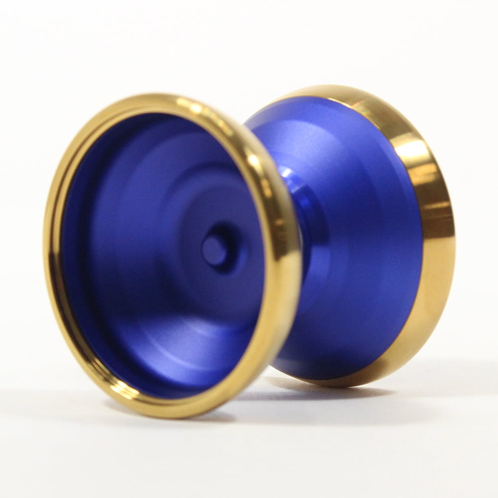 Turning Point MGB Yo-Yo - Bi-Metal - Hiroyasu Ishihara Signature YoYo (Matte Dark Blue with Gold Rims)