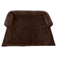 thumbnail image 5 of PETMAKER Dog Bed for Large Pets - Plush Couch Covers for Dogs (Brown), 5 of 11