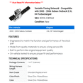 thumbnail image 2 of Variable Timing Solenoid - Compatible with 2005 - 2006 Subaru Outback 2.5L H4 Turbocharged, 2 of 2