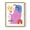 Gold, variant on Matisse CDXXXIX in Black Solid Wood Framed Print No Nail Hanging