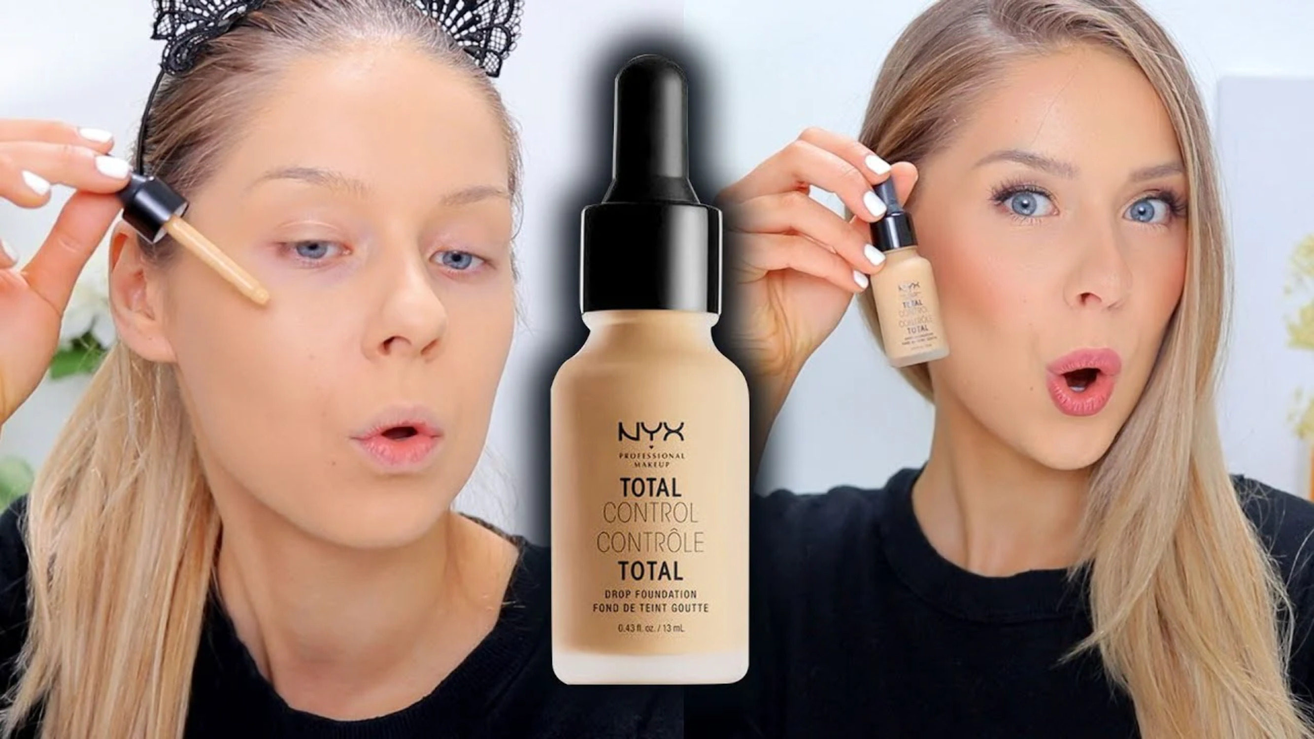 NYX Professional Makeup Total Control Drop Foundation, True Beige - image 4 of 6