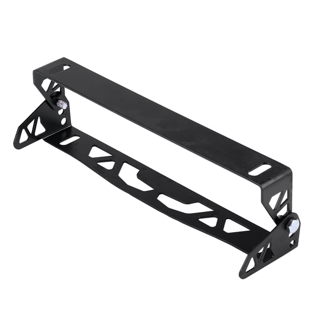 License Plate Holder Frame Racing Number Plate Frame Universal Car Styling Aluminum License Plate Frame Adjustable Racing Number Holder 5 Colors Outlook