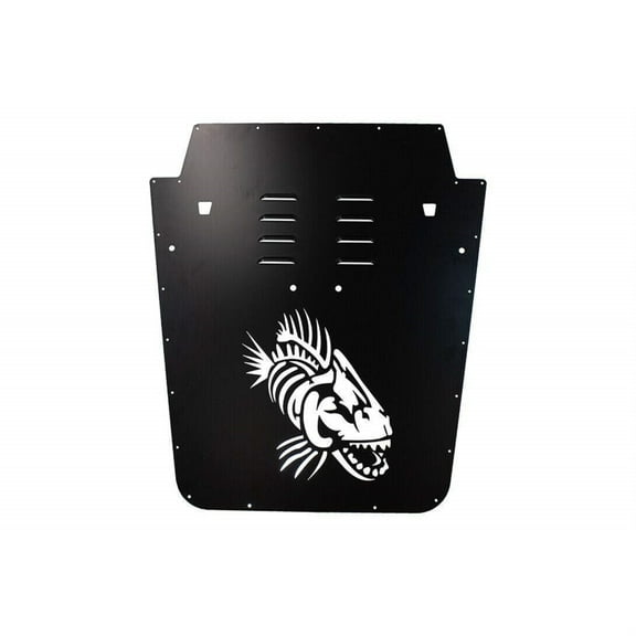 Dorman Fishbone Offroad FB31134: Jk Black Hood Louver (13-18)