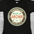 thumbnail image 4 of Inktastic Archer Premium Vintage Boys or Girls Baby Bodysuit, 4 of 5