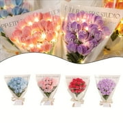 Tulip Bouquet Twisted Handmade Diy Flower Wedding Decoration