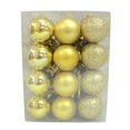 thumbnail image 5 of UDIYO 24Pcs 3cm Plastic Christmas Tree Balls Baubles Home Party Hanging Ornaments, 5 of 7