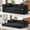 Dark Gray, variant on Aukfa 78.7" Corduroy Convertible Sofa Bed, Boneless Sleeper Sofa Couch for Living Room Apartment,Dark Gray