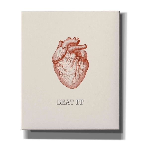 Epic Graffiti 'Beat It' by GraphINC, Giclee Canvas Wall Art, 20"x24"