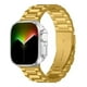 thumbnail image 1 of Correa Para Apple Watch, Eslabones de Acero Inoxidable con Case de Vidrio, Compatible con Todas las Series, 1 of 5