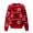 Red-B, variant on FRSASU Women's Christmas Sweaters Snowflake Reindeer Long Sleeve Crewneck Oversized Sweater Xmas Knitted Pullover Tops Red-F