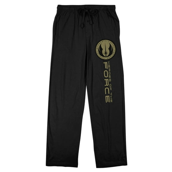 Star Wars The Heroes Force Men's Black Sleep Pajama Pants-Large