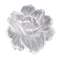 thumbnail image 6 of Round 15x15 Inch Decorative Floral Placemats Set of 4, Shiny and Washable Table Mats for Home Dining Room, 6 of 11