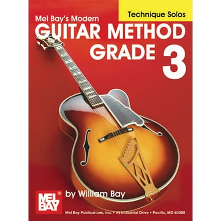 Modern Guitar Method Grade 3, Technique Solos - by William Bay -