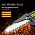 thumbnail image 6 of Amobro 6" Mini Cordless Chainsaw Handheld Chain Saw for Outdoor Tree Garden Wood Cutting 2 Battery., 6 of 9