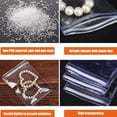 thumbnail image 5 of US 100 Pack PVC Clear Jewelry Anti Oxidation Zipper Bags Anti-tarnish Organizers, 5 of 5