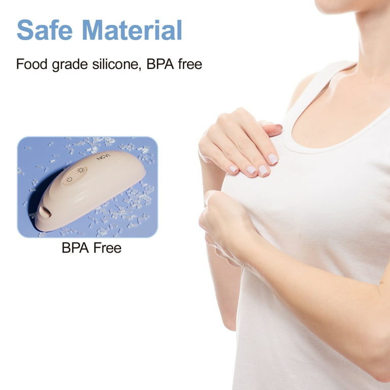 KIDIRA 2-in-1 Warming Lactation Massager, Soft Breast Massager for  Breastfeeding