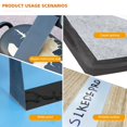 thumbnail image 3 of Cinta adhesiva SIKEDEPRO Heavy Duty, paquete de 5 unidades, color negro, 48 mm x 27 m, 3 of 7