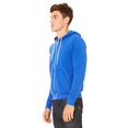 thumbnail image 3 of Bella + Canvas Unisex Poly-Cotton Fleece Full-Zip Hoodie, 3 of 3