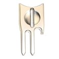 thumbnail image 1 of Suxm Golf Fork Tool Putting Ball Mark Small Repair Tight Bracket Metal(1 Piece, Silver), 1 of 2
