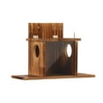 thumbnail image 2 of 9.45x13.86-Inch Heavy-Duty Wooden Squirrel Feeder – Outdoor Garden/Courtyard Platform, 2 of 5