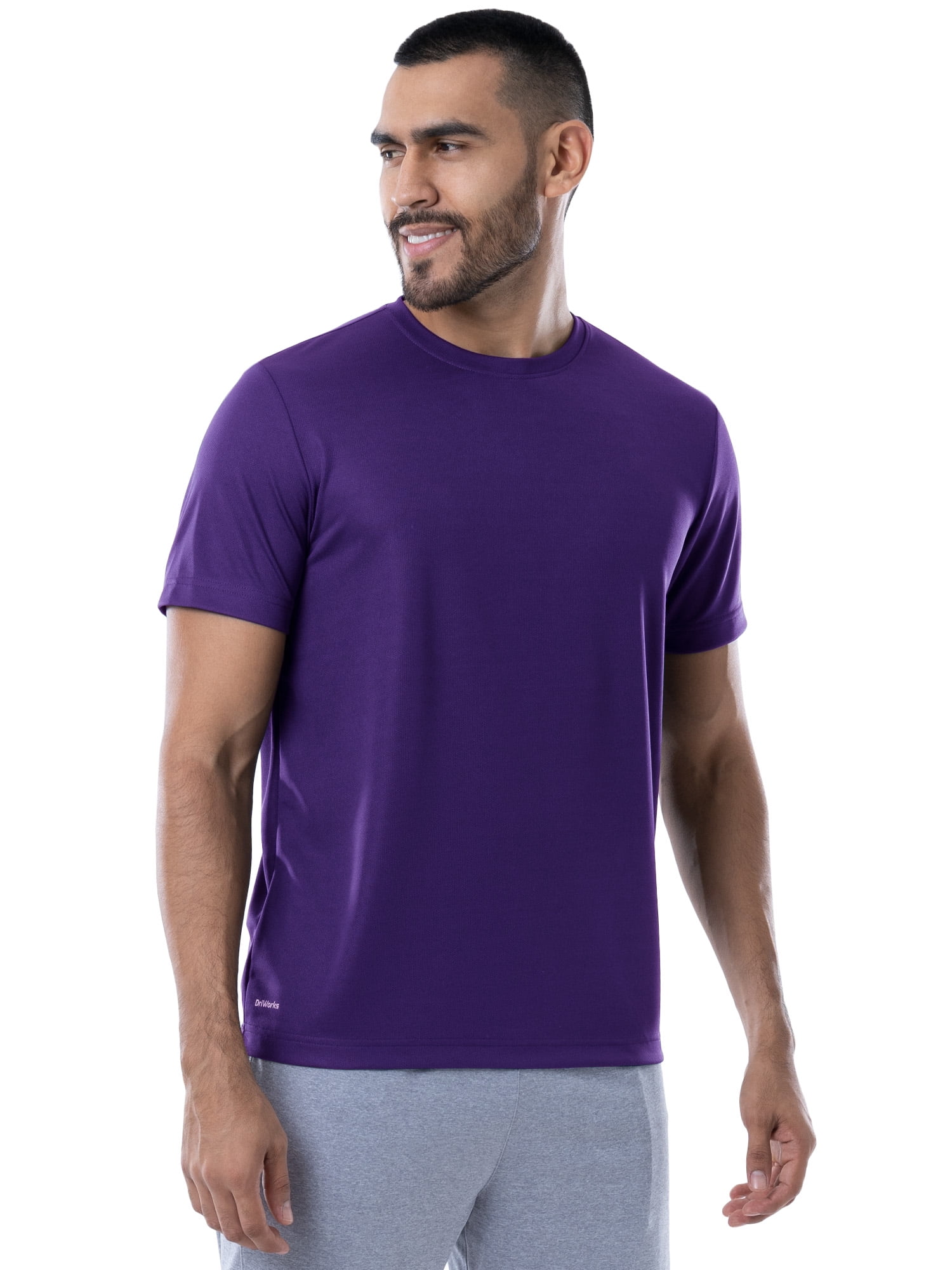 Athletic Works Men's and Big Men's Core Active Tee with Short Sleeves, Sizes XS-4XLT