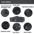 thumbnail image 4 of Bolsa de lona VEAGIA 86L para viajes, gimnasio y deportes que repele el agua, 4 of 7