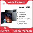 thumbnail image 2 of Tableta PC Pad MA11 de 10,1 pulgadas, red 5G, tarjetas SIM duales, 6 GB de RAM, 128 GB de ROM, Google Play, WiFi, Bluetooth, Android 12, 2023, 2 of 5