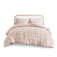thumbnail image 6 of Elegant Pink Jacquard Bedding Set Hypoallergenic Polyester Modern Bedroom Comfort, 6 of 12