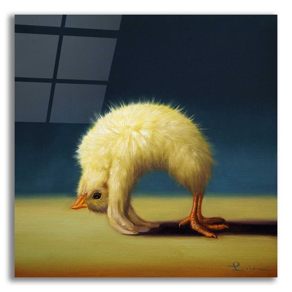 Epic Art 'Yoga Chick Upward Bow' by Lucia Heffernan, 12"x12"