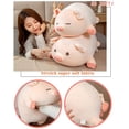 thumbnail image 2 of Soft Fat Pig Plush Hugging Pillow, Cute Pig Stuffed Animal Toy Gifts for Bedding, Kids Birthday, Valentine, Christmas (Open Eyes,15.7in), 2 of 5