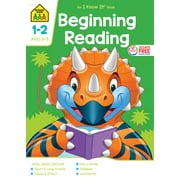 School Zone Beginning Reading Grades 1-2 Workbook, (Paperback)