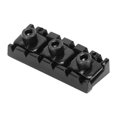 thumbnail image 2 of Guitar Locking Nut, Adjusting Height Guitar String Locking Nut Set Robust 1.67in 7 String Lightweight  For Maintenance Silver,Black, 2 of 8