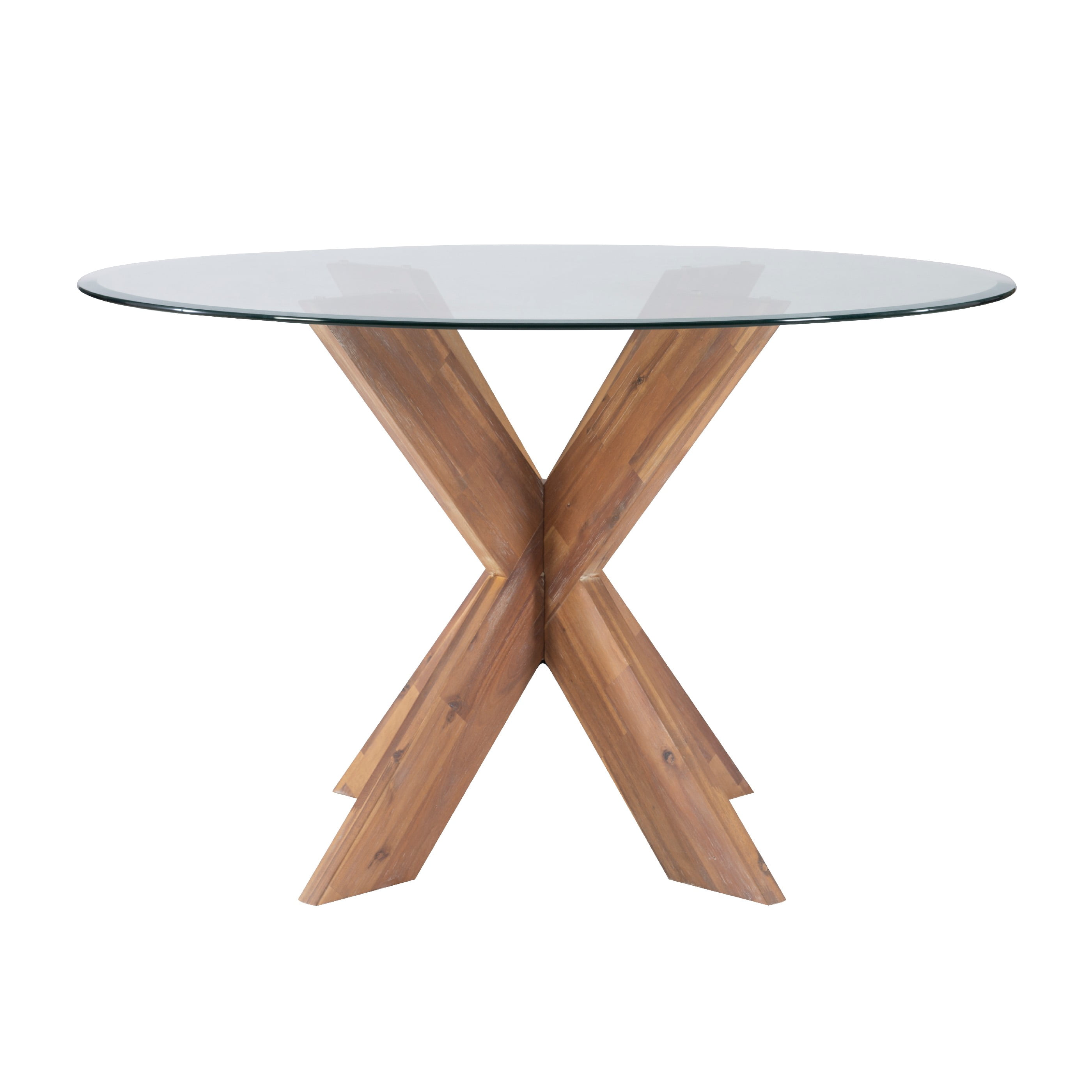 Powell Augusta 5-Piece Dining Set, Navy/Natural