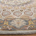 thumbnail image 3 of Safavieh Heritage Shevon Oriental Area Rug, Blue/Gray, 8' x 8' Round, 3 of 8