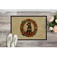 thumbnail image 2 of Carolines Treasures DAC2296JMAT 24 x 36 in. Unisex Airedale Terrier Christmas Flowers Doormat, 2 of 6
