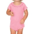 thumbnail image 3 of Kavio I1C0559 Infants Sunflower Short Sleeve Onesie-Lavender-6M, 3 of 4