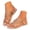 Rose Gold, variant on Pandaie Flat Sandals for Women 2026 Braided Strappy Summer Slip on Shoes Open Toe Orthopedic Dressy Casual Sandal with Arch Support (Gold,6)