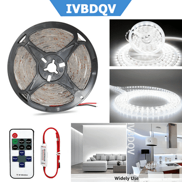 16FT White LED Boat Light Deck Waterproof 12v Bow Trailer Pontoon Lights Kit